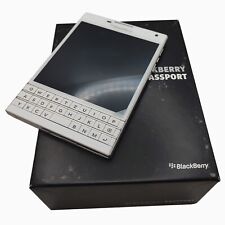 Blackberry Passport 4G Single Sim 32GB Branco QWERTZ SQW100-1 Desbloqueado de Fábrica comprar usado  Enviando para Brazil