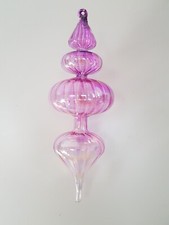 Handblown glass iridescent for sale  READING