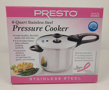 Panela de pressão Presto 6 qt aço inoxidável 01365 base tripla folheada panelas nova, usado comprar usado  Enviando para Brazil