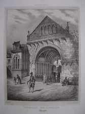 Large lithograph the d'occasion  Expédié en Belgium