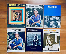 John denver sheetmusicautograp d'occasion  Expédié en Belgium