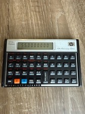 Calculadora financeira Hewlett Packard HP 12C Platinum edição de 25º aniversário, usado comprar usado  Enviando para Brazil