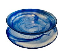 Blue art glass for sale  Brooklyn