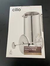 Cilio kaffeebereiter edelstahl gebraucht kaufen  Berlin