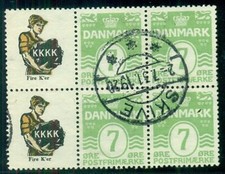 Painel verde DINAMARCA (RE31) 7 núcleos 6 K.K.K.K., usado, usado comprar usado  Enviando para Brazil