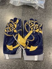 Usado, Luvas de futebol americano marinhas Naval Academy Team F6 LE 2XL emitidas por equipe comprar usado  Enviando para Brazil