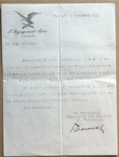 Autografo p.tarantola comandan usato  Milano