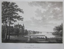 1825 ekenas acquatinta usato  Boves