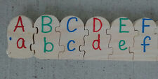 Wooden alphabet puzzle..comple for sale  Atwater