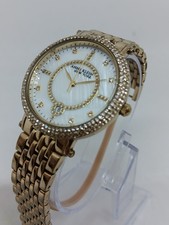 Usado, Relógio de quartzo feminino Anne Klein 12/2312 36 mm tom dourado mostrador esfregão cristal acento comprar usado Usado, Relógio de quartzo feminino Anne Klein 12/2312 36 mm tom dourado mostrador esfregão cristal acento comprar usado  Enviando para Brazil