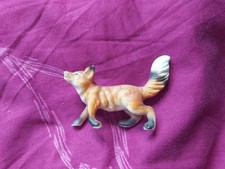 Porcelain fox ornament for sale  UK