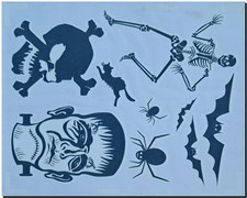 Halloween tattoos motiv gebraucht kaufen  Regensburg