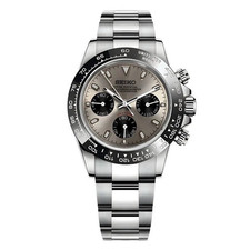 Cronógrafo Seikmod personalizado | Mostrador Panda | Taquímetro de cerâmica | Safira 40mm comprar usado  Enviando para Brazil