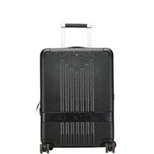 Mala de transporte Montblanc My4810 cabine carrinho couro preto policarbonato, usado comprar usado  Enviando para Brazil