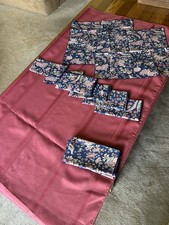 Elegant burgundy tablecloth for sale  Libertyville