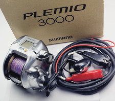 Carretel elétrico Shimano Plemio 3000 na caixa com linha trançada carretel auxiliar de queda profunda, usado comprar usado  Enviando para Brazil