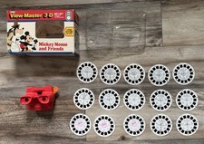 Usado, 1990 Walt Disney Mickey Mouse & Friends View Master conjunto de presente 3D com 15 carretéis! 🤯 comprar usado  Enviando para Brazil
