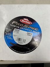 Berkley ProSpec Premium trança de água salgada 100 lb teste 2500 YDS cabo branco, usado comprar usado  Enviando para Brazil