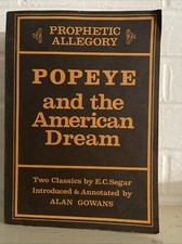 POPEYE and the American Dream 2 Classics By E C Edgar Intro & Annotated A Gowans segunda mano  Embacar hacia Mexico