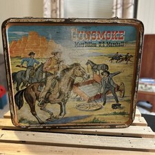 Gunsmoke metal lunchbox for sale  Waverly