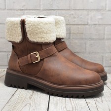 Womens brown zip for sale  HARTLEPOOL