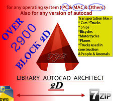 Autocad block2d architecture for sale  Wasilla
