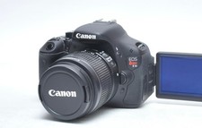 Câmera DSLR Canon EOS Rebel T3i e kit de lente EF-S 18-55mm IS comprar usado  Enviando para Brazil