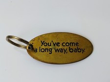 Chaveiro Motivacional Latão Vintage "You've Come A Long Way, Baby" comprar usado  Enviando para Brazil