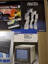 Cataloghi sony cassette usato  Trezzo sull'Adda