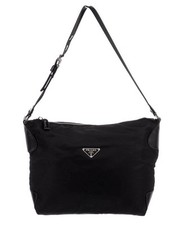 Bolsa de ombro Prada preta de náilon com alça ajustável comprar usado  Enviando para Brazil
