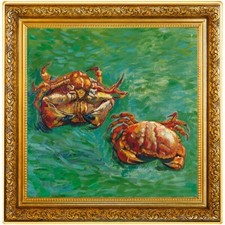 Moeda de prata Two Crabs 170th Anniversary of Vincent Van Gogh 1 oz 1$ Niue 2023 comprar usado  Enviando para Brazil