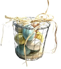 Faux eggs wire for sale  Kansas City