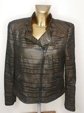 Taillierte jacke lederoptik gebraucht kaufen  Hamburg