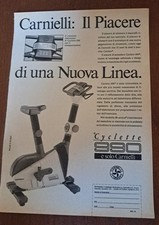 Pubblicità cyclette 990 usato  Pontecagnano Faiano