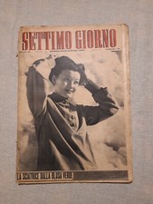 Settimo giorno settimanale usato  Alessandria