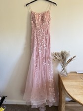 Blush pink sparkly for sale  NORTH WALSHAM