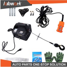 Cabrestante elevador eléctrico portátil Labwork 2 en 1 1100 lb con control remoto por cable segunda mano  Embacar hacia Mexico
