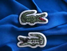 écusson lacoste thermocollant d'occasion  Thiant