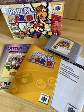 Paper Mario (Nintendo 64, 2001) Novo Na Caixa 100% Completo Autêntico - Testado comprar usado  Enviando para Brazil