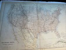 1881 map united for sale  LEICESTER