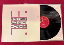 New Order ~ Movement NM Unplayed Vinyl LP Record Album New Wave FACT 50 Factory, usado comprar usado  Enviando para Brazil