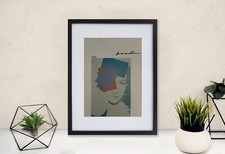 Usado, Orig. Impressão assinada à mão de Andy Warhol - Certificado de autenticidade, avaliação de US$ 3.500 - Moldura grátis comprar usado  Enviando para Brazil