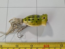 Isca de pesca vintage Arbogast Hula Popper, usado comprar usado  Enviando para Brazil