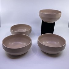 Conjunto de 4 tigelas de cereais Crate and Barrel Visto Blush (rosa) comprar usado  Enviando para Brazil