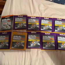 Gillette contour blades for sale  SHREWSBURY