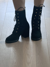 Black suede lace for sale  Milwaukee