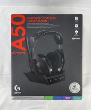 Usado, Fone de Ouvido para Jogos Sem Fio Logitech Astro A50 LIGHTSPEED + Estação Base - Preto comprar usado  Enviando para Brazil