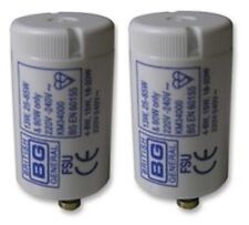 2X BG FSU TUBO FLUORESCENTE UNIVERSAL STARTER 4-80W (GERAL BRITÂNICO) 220-240V   comprar usado  Enviando para Brazil