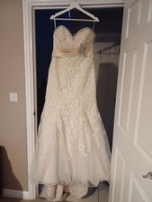 Morilee champagne fishtail for sale  TROWBRIDGE