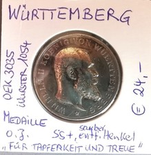 Württemberg wilhelm medaille gebraucht kaufen  Bad Berneck